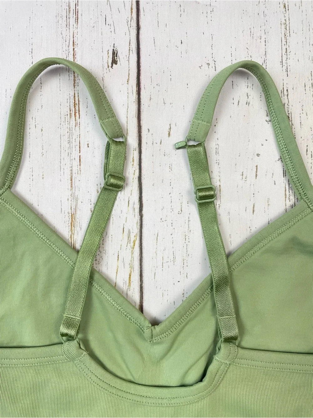 Lululemon Ebb to Street Bra *Light Support,‎ C/D Cup *Vista Green
